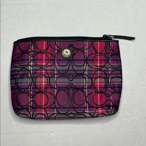 Coach makeup bag